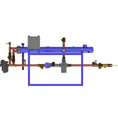 Image for Digital-Flo® Steam/Water Shell and Tube Heat Exchanger with the Brain® and Sage™ Model DF66550BS