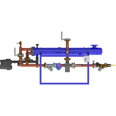 Image pour Digital-Flo® Steam/Water Shell and Tube Heat Exchanger with the Brain® Model DF812080