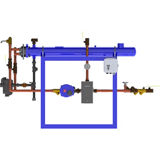 Digital-Flo® Steam/Water Shell and Tube Heat Exchanger with the Brain® Model DF41540