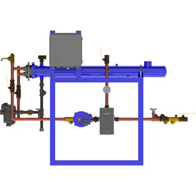 Image for Digital-Flo® Steam/Water Shell and Tube Heat Exchanger with the Brain® and Sage™ Model DF41540BS