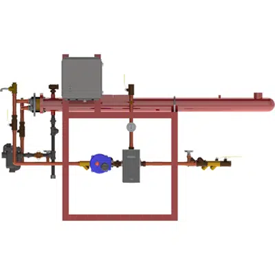 Image for Digital-Flo® Steam/Water Shell and Double-Wall Tube Heat Exchanger with the Brain® and Sage™ Model DF415DW40BS