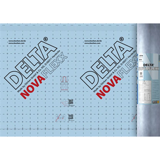DELTA®-NOVAFLEXX - Feuchtevariable Luft- und Dampfsperre. ca. 0.1 mm