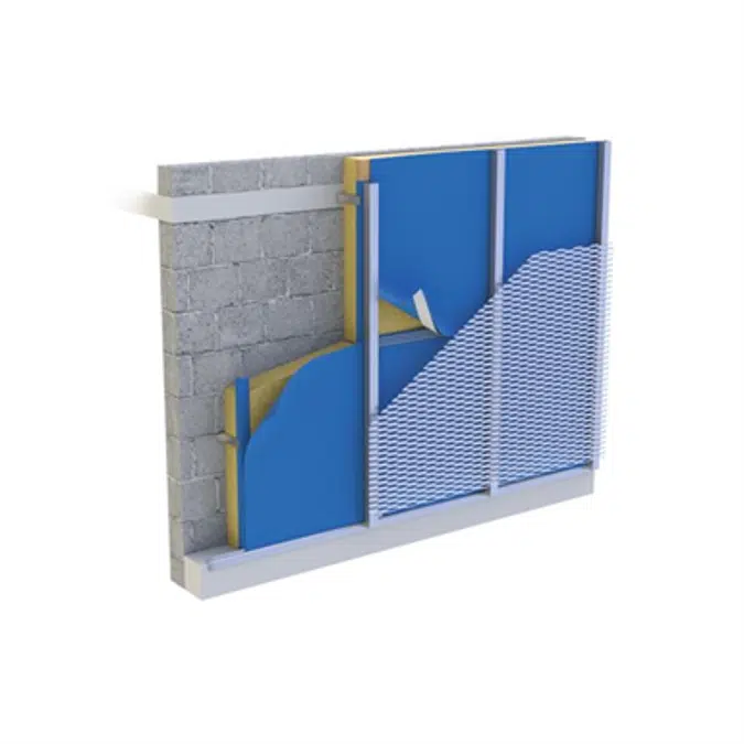 DELTA®-FASSADE COLOR PLUS - Fassadenbahn für Bekleidungen mit offenen Fugen 0,6 mm