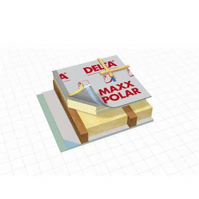 Image for Pitched roof with DELTA®-MAXX POLAR AL (U-value = 0.127 W / m² • K)