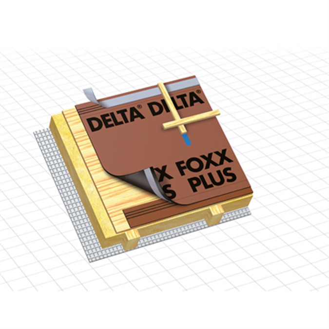 Pitched roof with DELTA®-FOXX PLUS (U-value = 0.172 W / m² • K)