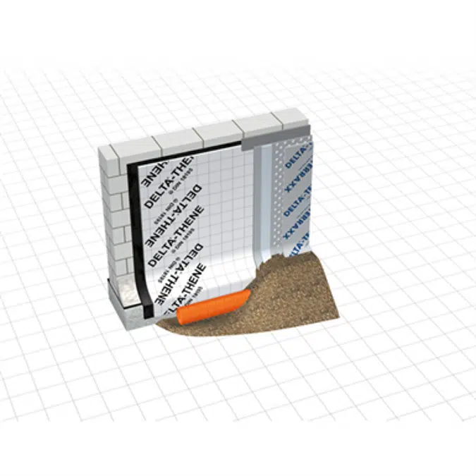 DELTA®-THENE - Membrane d'étanchéité auto-adhésive à froid - épaisseur 1.5 mm