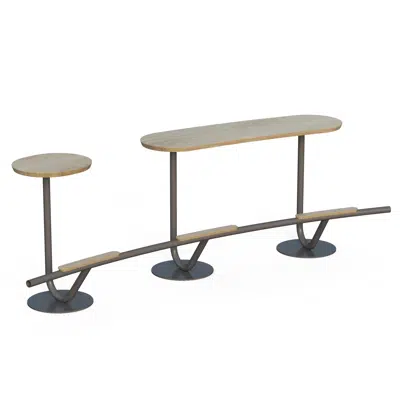 Obrázek pro Seamless Bar Seater Convex 30