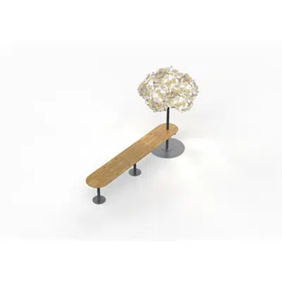 Image for Leaf Lamp Metal Tree Seamless Table Straight