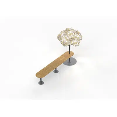 Obrázek pro Leaf Lamp Metal Tree Seamless Table Straight