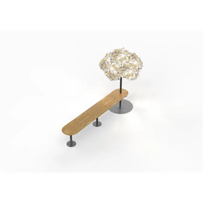 Leaf Lamp Metal Tree Seamless Table Straight