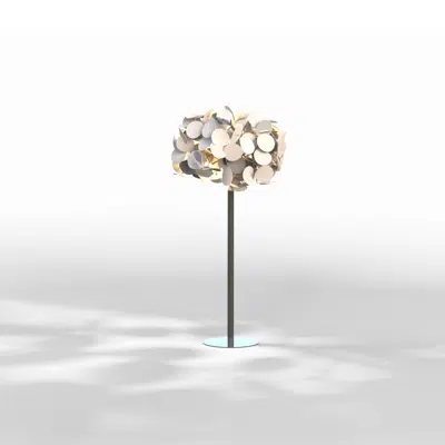 kuva kohteelle Leaf Lamp Metal Tree S