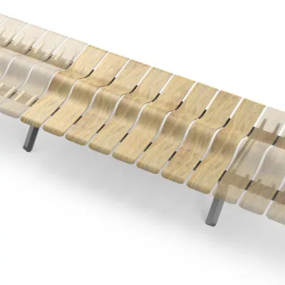 kuva kohteelle Ascent Double Bench Straight 100