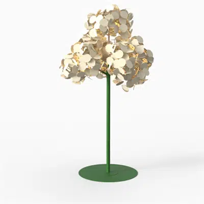 Image for Leaf Lamp Metal Tree 300