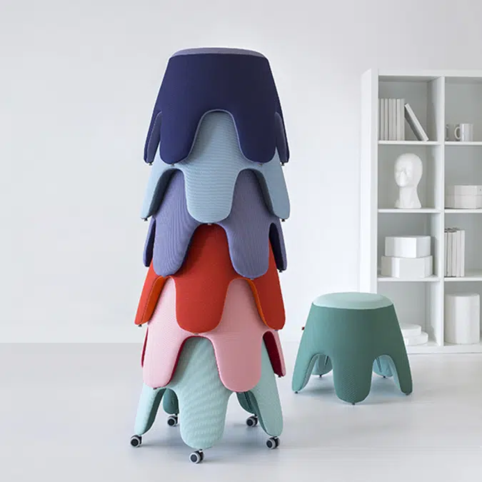 Medusa stackable stool