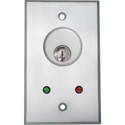 Image for Camden CM-1120 Cast Aluminum Mortise Key Switch