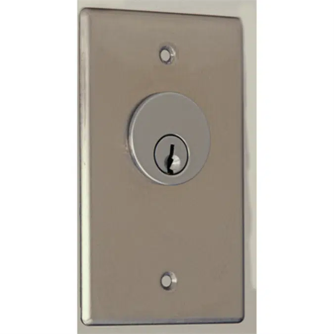 Camden CM-1200 Stainless Steel Mortise Key Switch