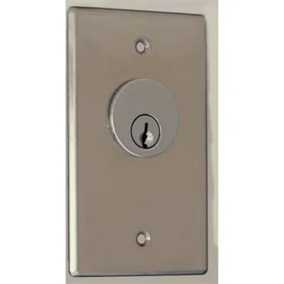 Image for Camden CM-1200 Stainless Steel Mortise Key Switch