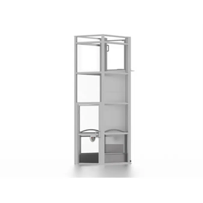 BIM objects Free download! Clarity 16 Enclosed Wheelchair Lift