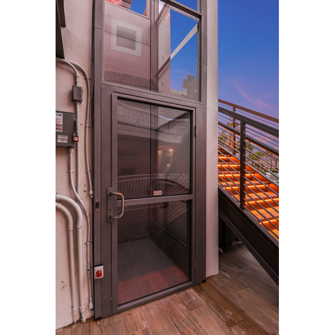 BIM objects Free download! Clarity 16 Enclosed Wheelchair Lift
