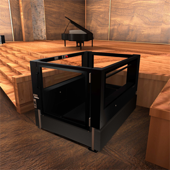 BIMobjecten gratis downloaden! Virtuoso Wheelchair Lift BIMobject