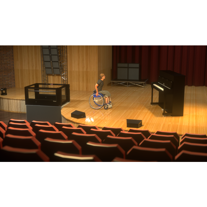 BIM objects Free download! Virtuoso Wheelchair Lift BIMobject