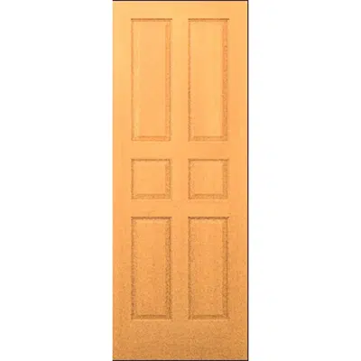 Image for 6-Panel Wood Door - Interior Commercial / Residential with Fire Options - K5600