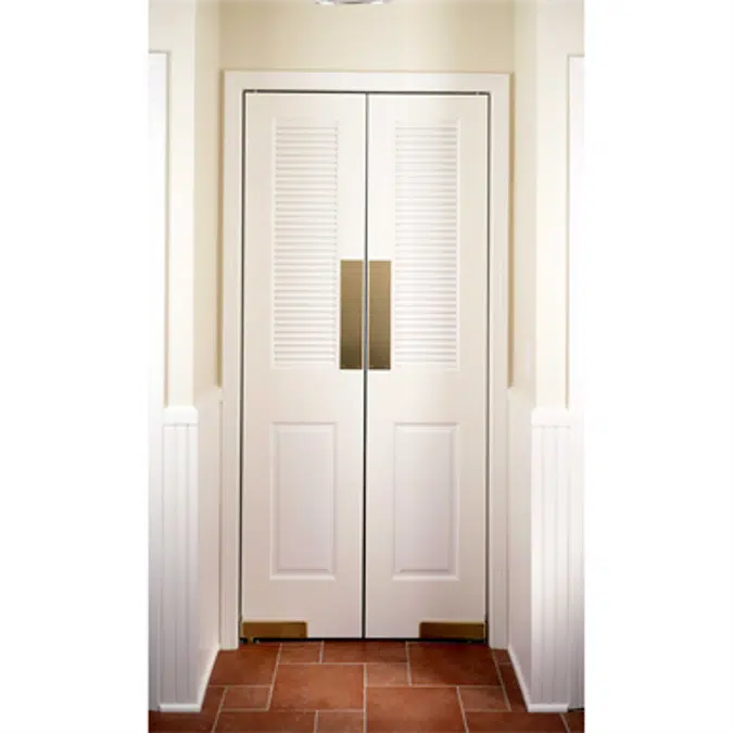 Wood Louver Door - Interior Residential or Commercial with Fire Options - K7320