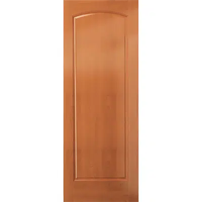 imagen para Arched 1-Panel Wood Door - Interior Commercial / Residential with Fire Options - A6000