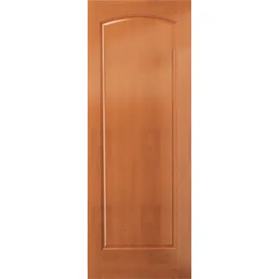 Image pour Arched 1-Panel Wood Door - Interior Commercial / Residential with Fire Options - A6000