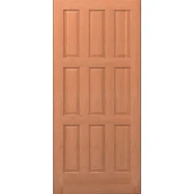 Image for 9-Panel Wood Door - Interior  Commercial / Residential with Fire Options - K3090