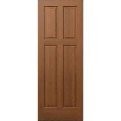 Image for 4-Panel Wood Door - Interior Commercial / Residential with Fire Options - K5410