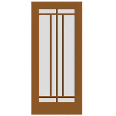 Image for Wood French Door - Interior Commercial / Residential with Fire Options - K6098