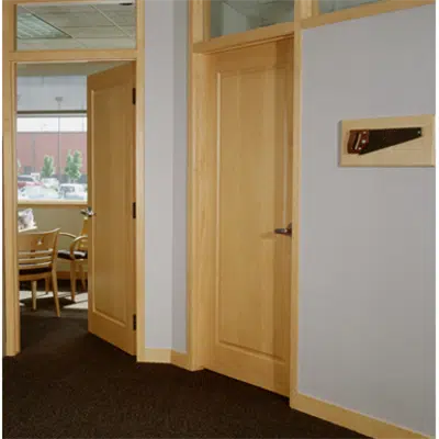 Image for 1-Panel Wood Door - Interior Commercial / Residential with Fire Options - K6000