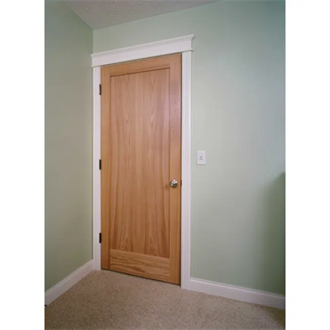 1-Panel Wood Door - Interior Commercial / Residential with Fire Options - K6000