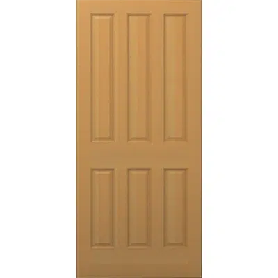 Image for 6-Panel Wood Door - Interior  Commercial / Residential with Fire Options - K3060
