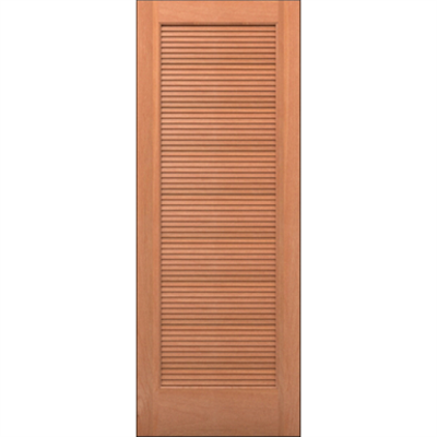 Image for Wood Louver Door - Interior Residential or Commercial with Fire Options - K7330