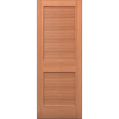 imagen para Wood Louver Door - Interior Residential or Commercial with Fire Options - K7300