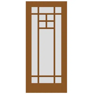 Image for Wood French Door - Interior  Commercial / Residential with Fire Options - K6096