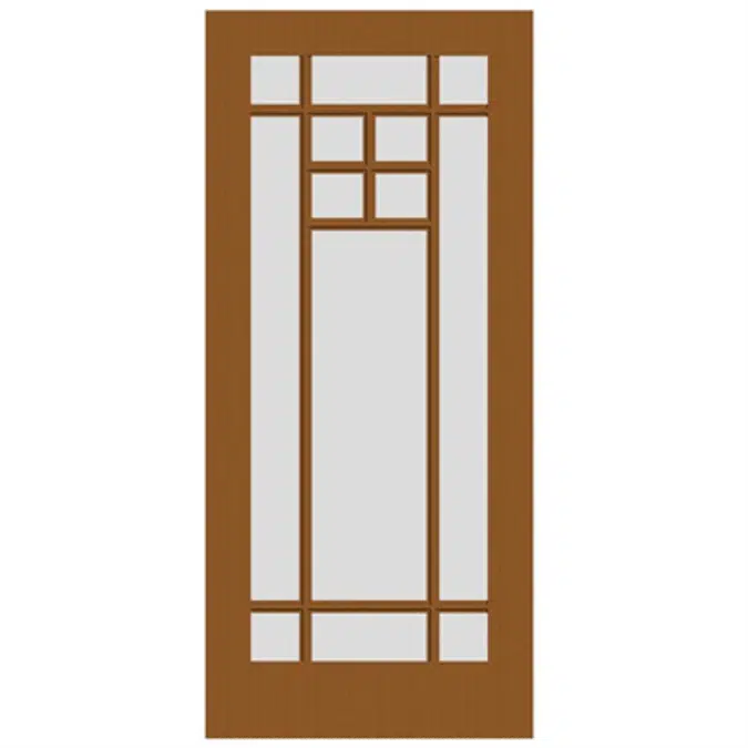 Wood French Door - Interior  Commercial / Residential with Fire Options - K6096