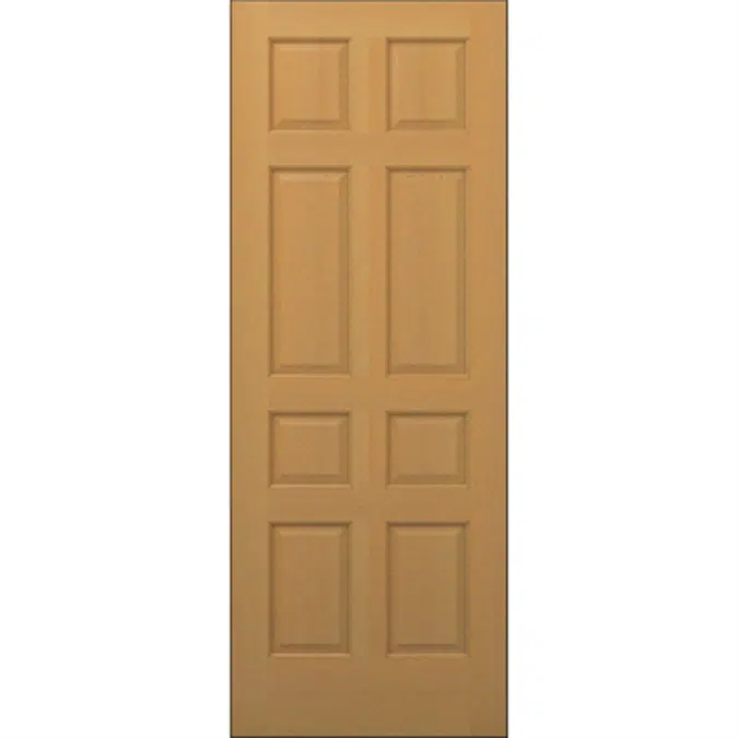 8-Panel Wood Door - Interior  Commercial / Residential with Fire Options - K3080