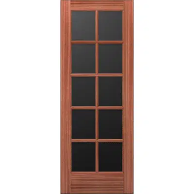 Image for 10-Lite Wood French Door - Interior  Commercial / Residential with Fire Options - K6020