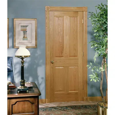 Image for 4-Panel Wood Door - Interior Commercial / Residential with Fire Options - K5400