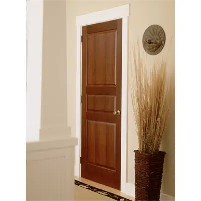 3-Panel Wood Door - Interior Commercial / Residential with Fire Options - K5310 için görüntü