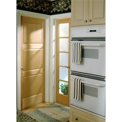 3-Panel Wood Door - Interior Commercial / Residential with Fire Options - K5300 이미지