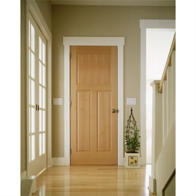 3-Panel Wood Door - Interior Commercial / Residential with Fire Options - K5320