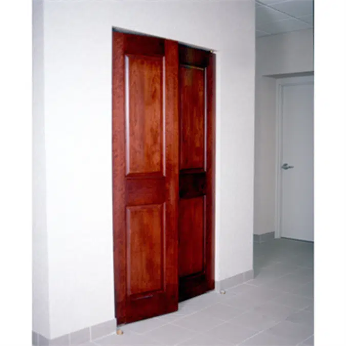 2-Panel Wood Door - Interior Commercial / Residential with Fire Options - K4010