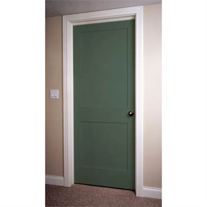 2-Panel Wood Door - Interior Commercial / Residential with Fire Options - K4010