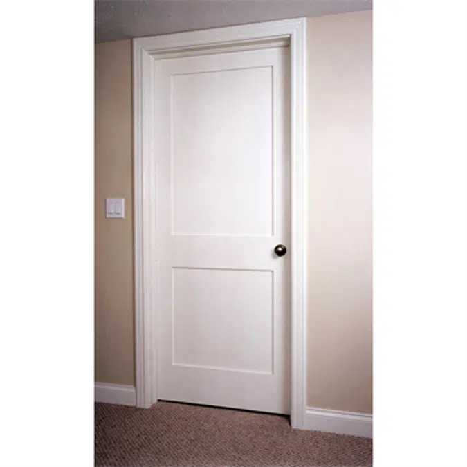 2-Panel Wood Door - Interior Commercial / Residential with Fire Options - K4010