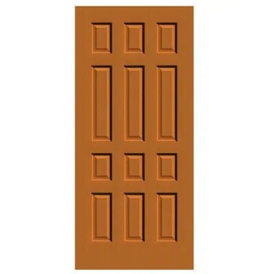 Image for 12-Panel Wood Door  - Interior Commercial / Residential with Fire Options - K3320