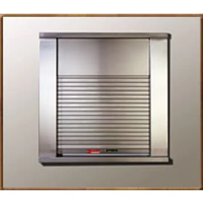 BIM objects - Free download! Rolling Counter Fire Shutters With ...